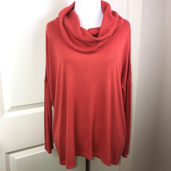 Jack by BB Dakota Hogan Coral Cowl Neck Pullover XS - Picture 14 of 15